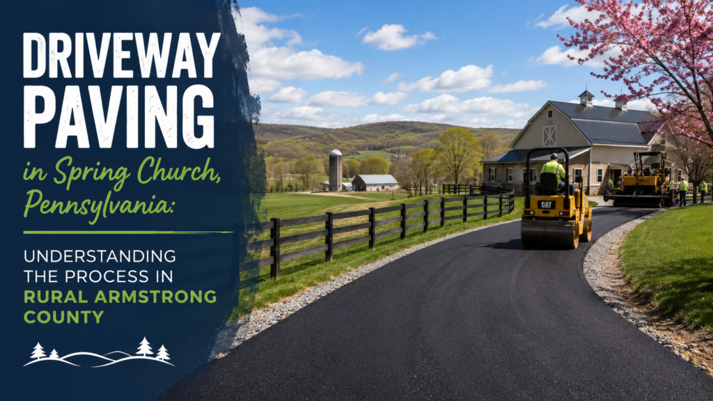 Driveway Paving in Spring Church, Pennsylvania: Understanding the Process in Rural Armstrong County